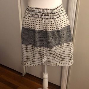 Madewell silk faux wrap card